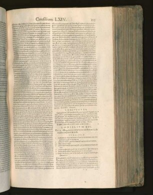 [Consilivm LXV. - CXXXV.]