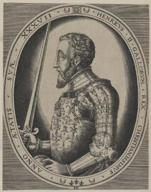 Bildnis des Henricvs II., König von Frankreich