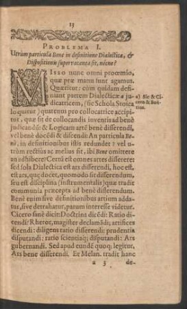 [Problematum Logicorum Pars tertia.]