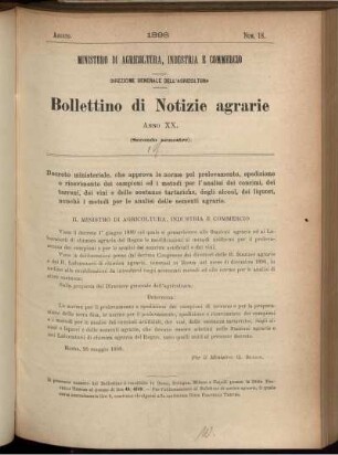 Agoste Num. 18.