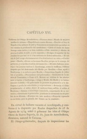 Capítulo XVI. Gobierno del Obispo Arrechederra ...