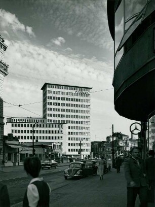 Degussa Hochhaus - Degussa Mainbau, Frankfurt am Main, 1952-1953