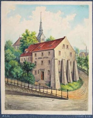 Evangelischer Jünglingsverein (in der ehemaligen alten Schule) in Plauen bei Dresden