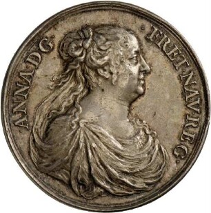 Medaille von Jean Warin auf König Ludwig XIV. von Frankreich und seine Mutter Anna von Österreich, 1660