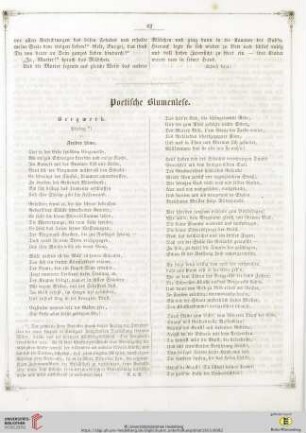 Poetische Blumenlese