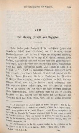305-323 Der Auszug Israels aus Aegypten