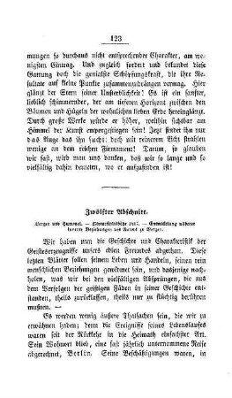 Zwölfter Abschnitt