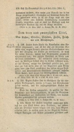 Zum drey und zwanzigsten Titel