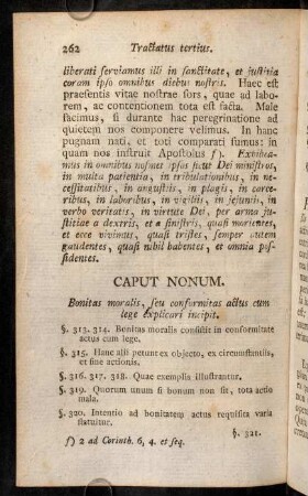 262-277, Caput Nonum. Bonitas moralis... - Caput Decimum. Variae intentiones, ...