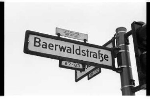 Kleinbildnegativ: KPD-Unterbezirk, Baerwaldstr. 61, 1985