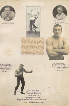 Album Erich Rahn; Jiu-Jitsu-Wettkämpfe im Zirkus Krone