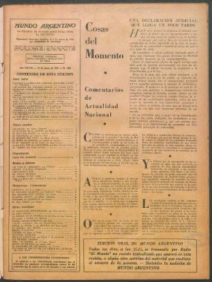 Una declaración judicial que llega un poco tarde