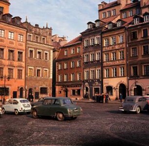 Warschau. Altstadt : Warschau. Platz in der Altstadt