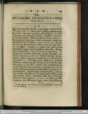 IX. Necessaria Ad Salutem Fides Hebr. XII. 14