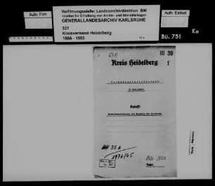 Planungen zur Kanalisierung des Neckars zwischen Mannheim und Heilbronn