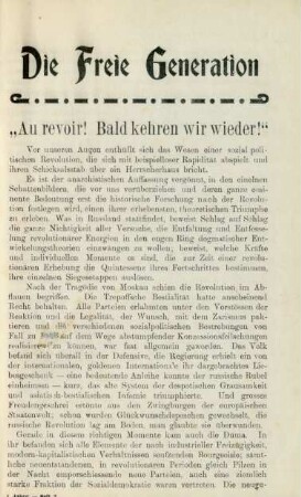 1. Jahrg. - Heft 2.