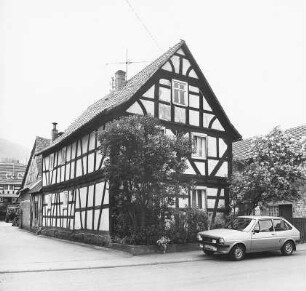 Fachwerkwohnhaus; Büdingen, Mittelstraße 36