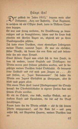 Hängt ihn!