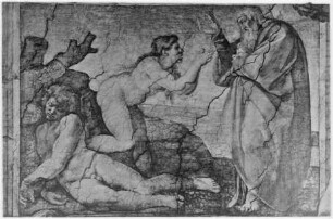Sixtinische Decke — Szenen des Alten Testaments — Erschaffung Evas