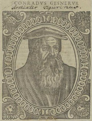 Bildnis des Conradus Gesnerus