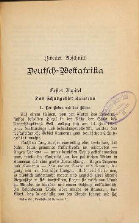 Deutschlands Kolonien, ihre Gestaltung, Entwickelung und Hilfsquellen, 2