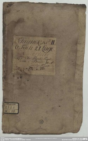 Suites - Mus.2423-N-18 : orch - G; FaWV K:G13