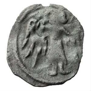Fundmünze, Denar (MA), um 1315/18