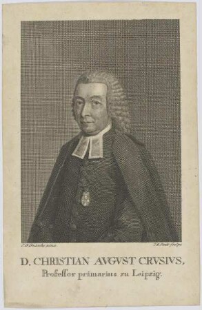 Bildnis des Christian Avgvst Crvsivs