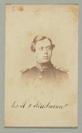 Bildnis von von Risselmann