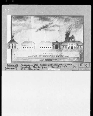 Fassade der Eisengießerei