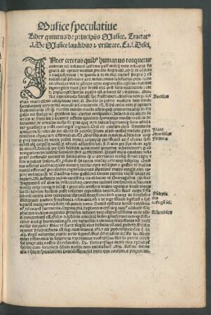 Liber quintus de principiis Musice ...
