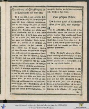 Vermehrung und Fortpflanzung guter Obstbäume auf neue Art.
