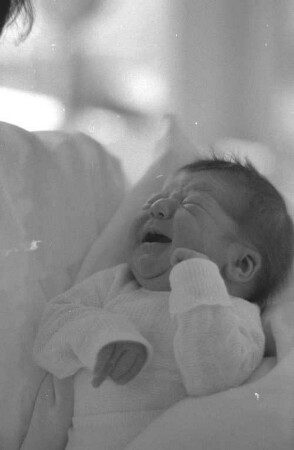 Neujahrsbaby 1965 Lucia Peikert.