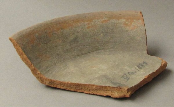 Fragment of a clay vessel