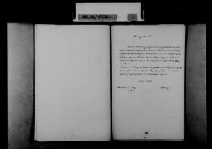 Schreiben von Emmerich Joseph von Dalberg, Karlsruhe, an Johann Ludwig Klüber: - Unterzeichnung der neuen Verfassung - Ernennung von Klüber zum Direktor der Staatsanstalten