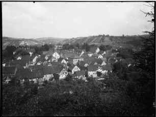 Adelsheim Ortsansicht von Nordwesten
