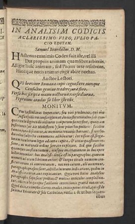 Monitum.