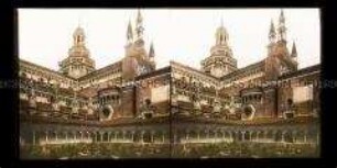 Innenhof und Kreuzgang des Klosters Certosa di Pavia