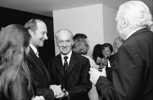 Freiburg: Kongresshaus Freiburg; Ministerpräsident Filbinger,Prof. Welte u.a.