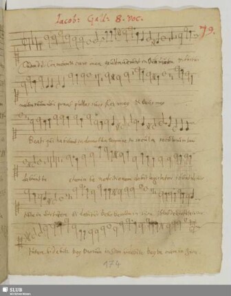 Gallus, Iacobus: Quam dilecta tabernacula