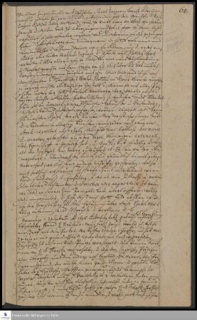 Brief von Friedrich Breckling an Georg Heinrich Neubauer.