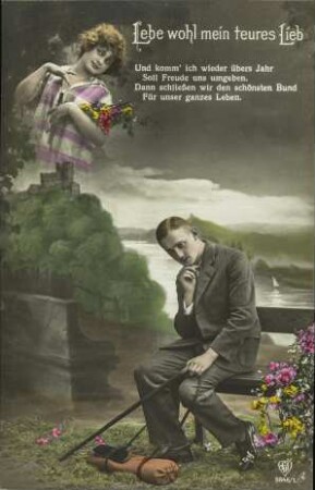 Lebe wohl mein teures Lieb - Und komm' ich wieder übers Jahr [...]