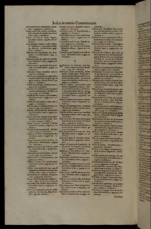 Index Verborum, Ac Rerum Omnium Præcipuarum [...] H. - I.