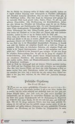 Politische Erziehung