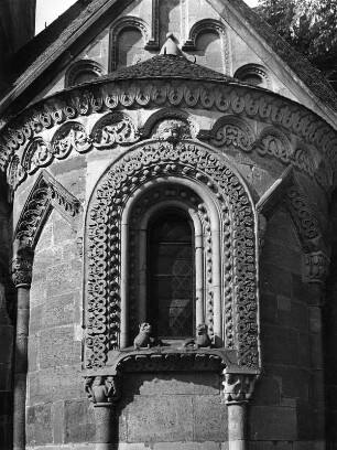 Murrhardt, Ehemalige Klosterkirche Sankt Maria, Sankt Trinitatis, Sankt Januarius. Walterichskapelle (1251/1300). Fenster