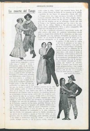 La muerte del Tango