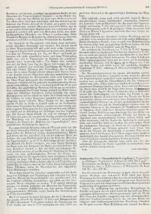 202-204 [Rezension] Stuhlmacher, Peter, Das paulinische Evangelium