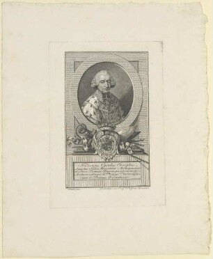 Bildnis des Fridericus Carolus Josephus Wormatiensis