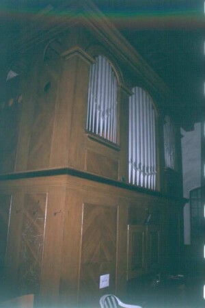Orgel von Gottfried Zabel (1821). Arneburg, Stadtkirche St. Georg