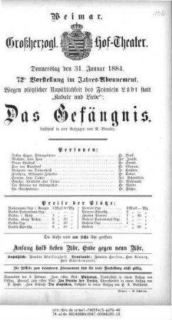 Das Gefängnis